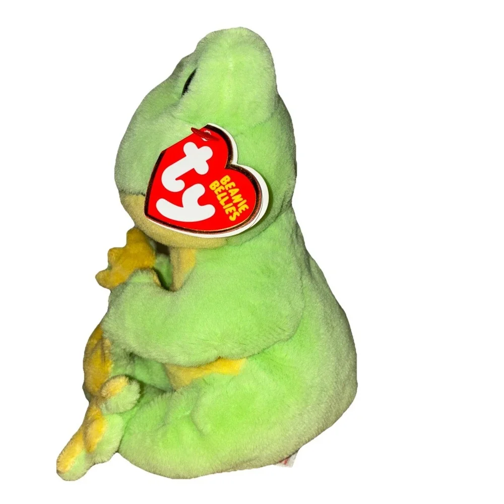 Ty Beanie Baby Bellies SNAPPER the Frog 6